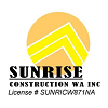 Sunrise construction WA