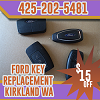 Ford Key Replacement Kirkland WA