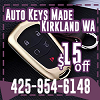 Auto Keys Made Kirkland WA